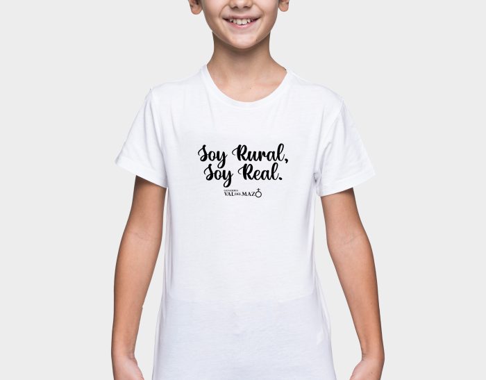 CAMISETA "SOY RURAL, SOY REAL" BLANCA - Imagen 2